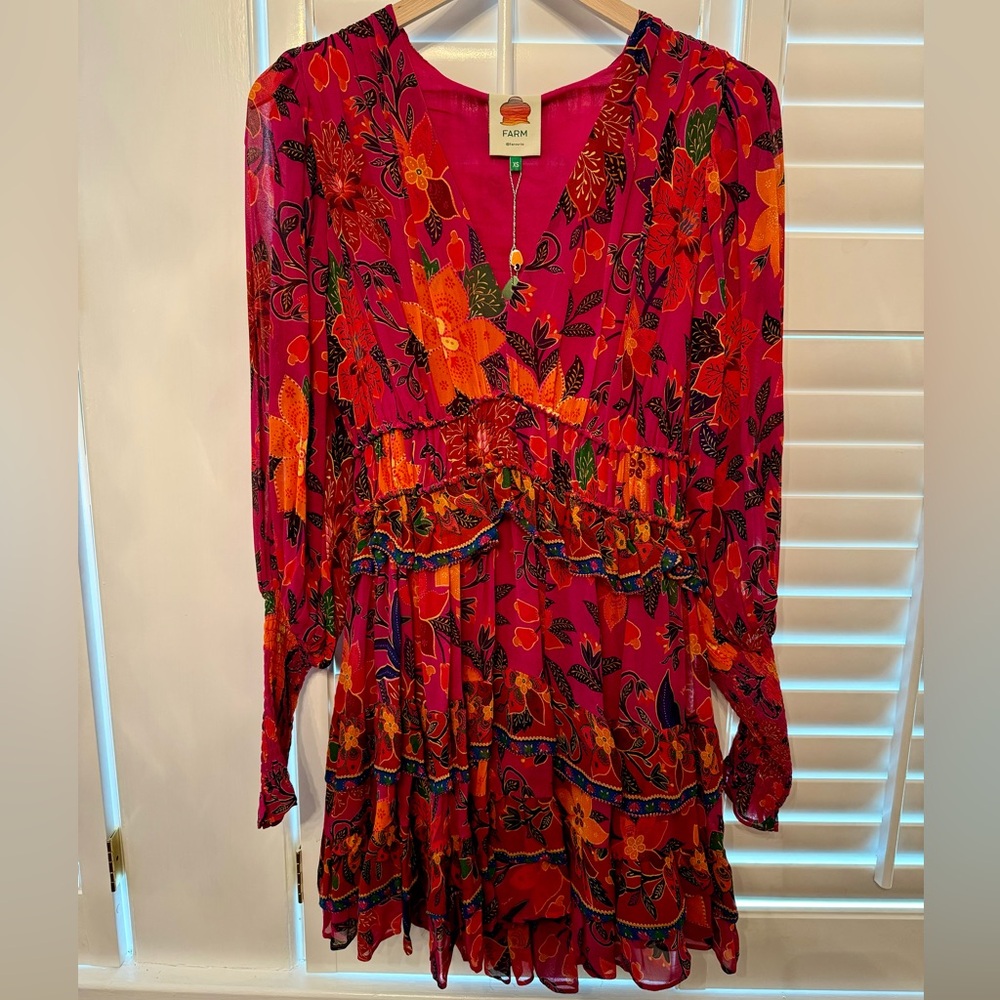 NWT Farm Rio dress XS